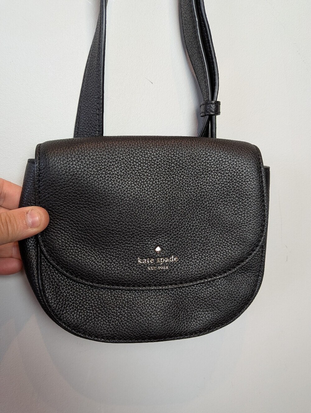 KATE SPADE New York Black Leather Waist Bag